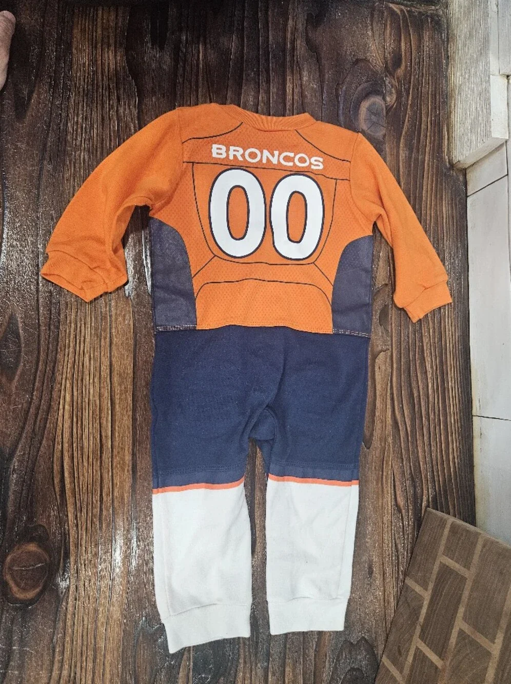 NFL Denver Broncos Football Toddler 18 mo Onesie Outfit Jumper
